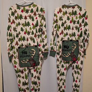 Matching Onesie Christmas Pajamas SET